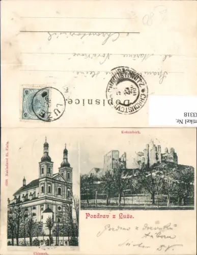 583318,Pozdrav z Luze Kosumberk Chlumek Chrudim Koschumberg