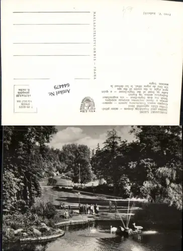 644479,Marienbad Marianske Lazne Jezirko pred Tepelskym