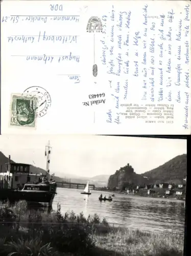 644483,Usti nad Labem Aussig an der Elbe Hrad Strekov Schiff Petr Bezruc