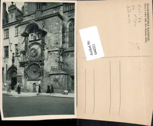 644551,Prag Praha Staromestska Radnice Astronomische Uhr