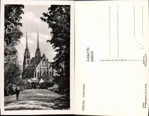 644554,Brünn Brno Petersdom Dom