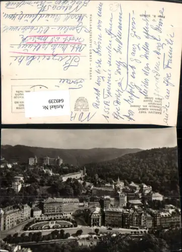 649239,Karlovy Vary Karlsbad Leninovo namesti Leninplatz Czech Republic