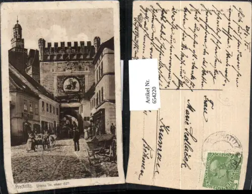 654220,Prachatice Prachatitz Unteres Tor Czech Republic