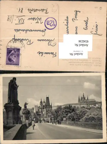 654234,Prag Praha Hradschin Hradcany Brücke