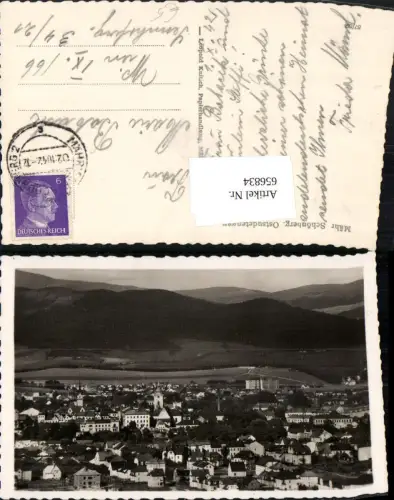 656834,Foto Ak Mähr. Schönberg Ostsudetengau Sumperk