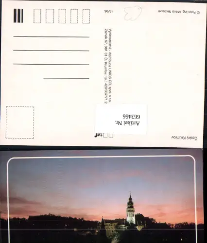 663466,Cesky Krumlov Krumau b. Nacht Czech Republic