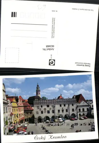 663468,Cesky Krumlov Krumau Namesti Svornosti Czech Republic