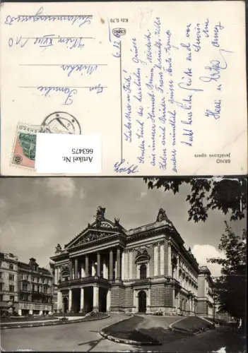 663475,Brno Brünn Janackova opera Oper Czech Republic