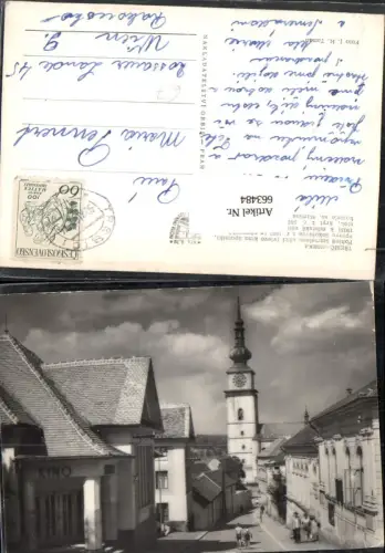 663484,Trebic Trebitsch Horka Pohled Smretelnou ulici Czech Republic