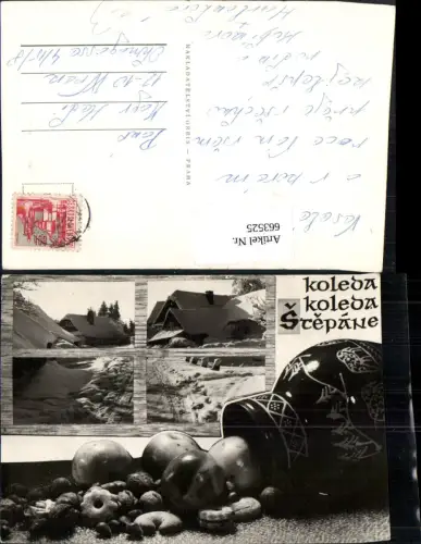 663525,Mehrbild Ak Praha Prag Koleda Stepane Czech Republic