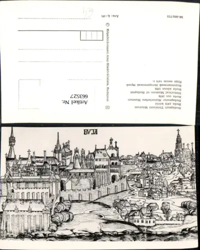 663527,Budapesti Törteneti Muzeum Budapest Czech Republic