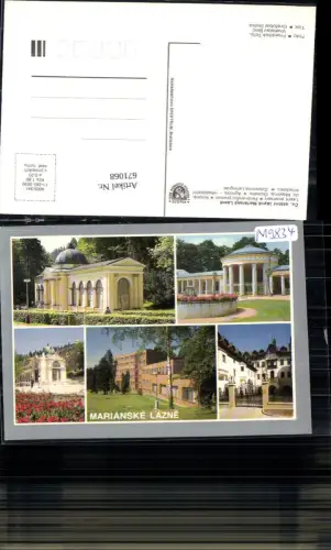 671068,Mehrbild Ak Marienbad Marianske Lazne Lsni pramen Agricola Czech Republic
