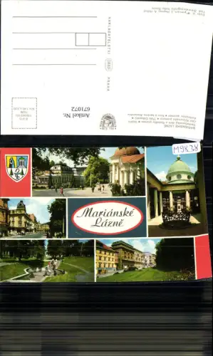 671072,Mehrbild Ak Marienbad Marianske Lazne Ansichten Czech Republic
