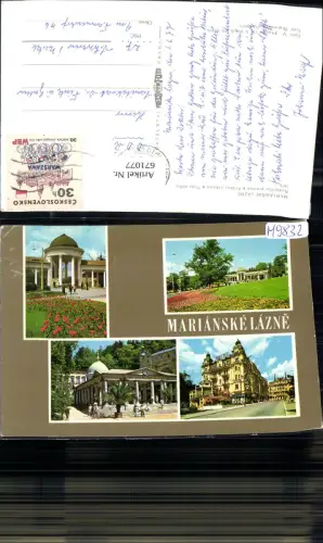 671077,Mehrbild Ak Marienbad Marianske Lazne Ansichten Czech Republic
