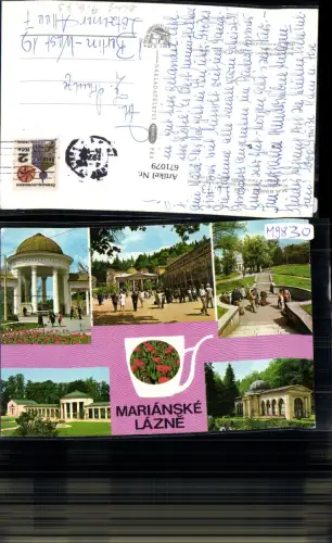 671079,Mehrbild Ak Marienbad Marianske Lazne Ansichten Czech Republic
