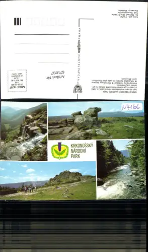 671097,Mehrbild Ak Krkonssky Narodni Park Czech Republic