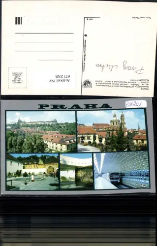671235,Mehrbild Ak Prag Praha Hradcany a Valdstejnsky palac Czech Republic