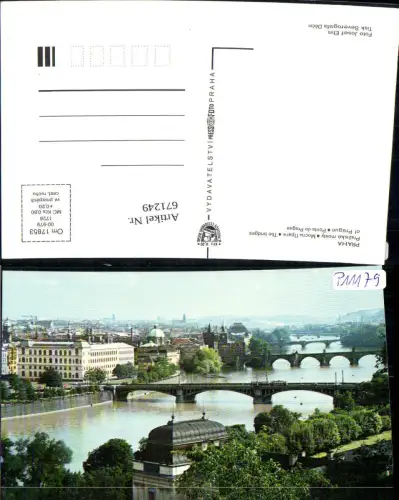 671249,Prag Praha Prazske mosty Brücken Czech Republic