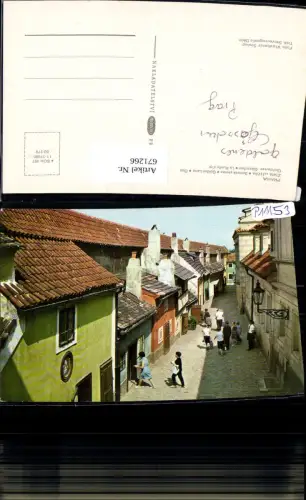 671266,Prag Praha Zlata ulicka Goldene Gässchen Czech Republic