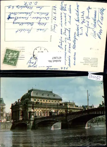 671267,Prag Praha Narodni divadlo Nationaltheater Czech Republic