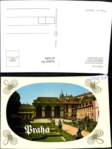 671284,Prag Praha Valdstejnska zahrada Waldstein Garten Czech Republic
