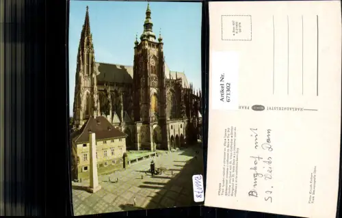 671302,Prag Praha Treti hradni nadvori s chramem sv. Vita St Vitus Cathedral Czech Republic