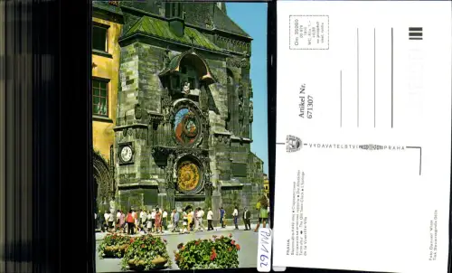 671307,Prag Praha Staromestsky orloj Altstädter Turmuhr Uhr Astronomische Uhr Czech Republic