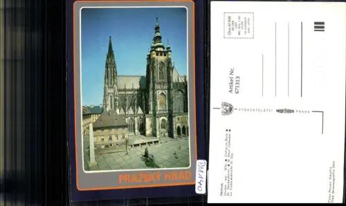 671313,Prag Praha Chram sv Vita St Veitsdom St Vitus Cathedral Czech Republic