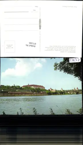 671335,Roudnice nad Labem Pohled na mesto pres Labe Panorama Elbe Czech Republic