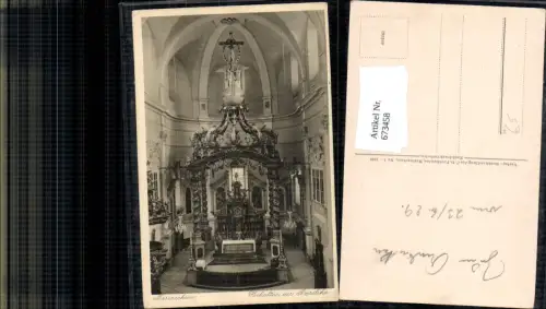 673458,Mariaschein Hochaltar d. Basilika Bohosudov Graupen