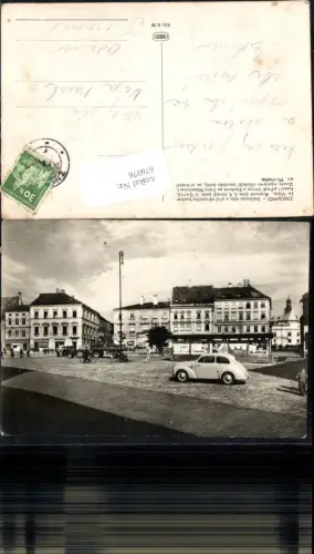 676076,Znaim Znojmo hauptplatz Oldtimer Auto