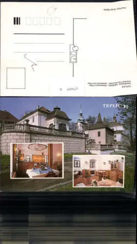 679664 Teplice Teplitz Schönau Kolostuj Türmchen