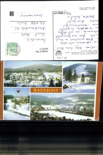685413 Harrachov Skiflugschanzen Schanze Skifliegen