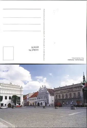693678 Schüttenhofen Sušice b. Klatovy Markt Hotel Fialka Foto: Reinhold Russ
