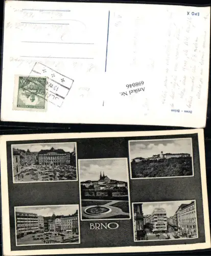 698046 Ansichtskarte Brno Brünn