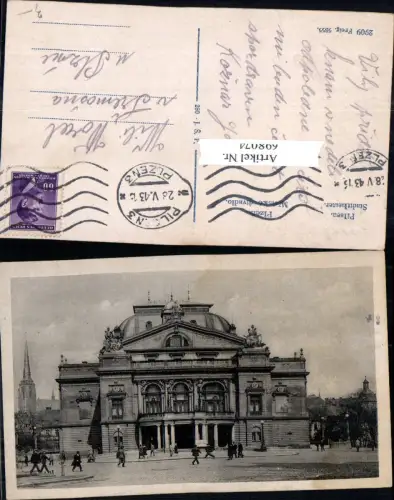 698074 Pilsen Plzen Theater