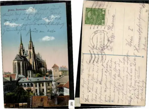 70186,Brno Brünn Domkirche 1914