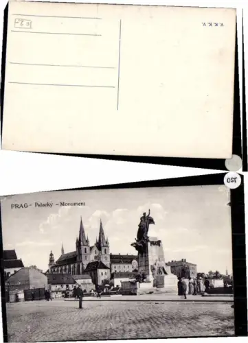 70202,Prag Praha Monument 1915