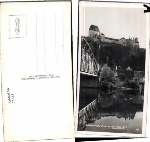 75543,Frain a.d. Thaya Schlosspartie 1939