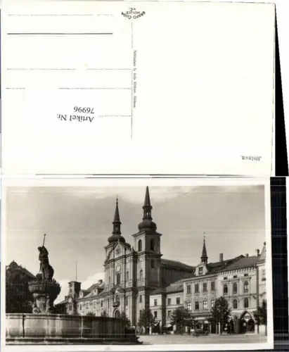 76996,Jihlava Iglau Partie am Marktplatz