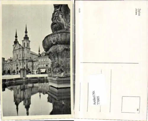 77005,Iglau Jihlava Partie zur Kirche