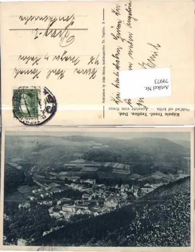 79973,Trenc. Teplice Teplitz Totale 1930