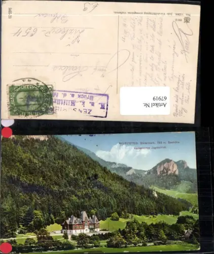 67919,Mürzsteg K. u. K. Jagdschloss