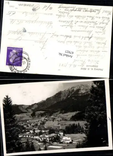 67927,Foto AK Neuberg a.d. Mürz Totale