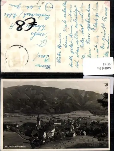 68141,Höhenluftkurort Aflenz Ortansicht