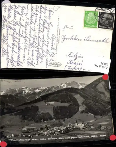 68154,Höhenluftkurort Aflenz gegen Hochschwab
