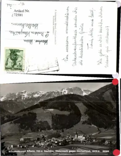 72501,Aflenz g. Hochschwab pub Ledermann 33386