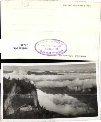 73246,Hochlantsch Mixnitz Schüsserbrunn 1934