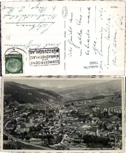 73602,Mürzzuschlag Totale 1939