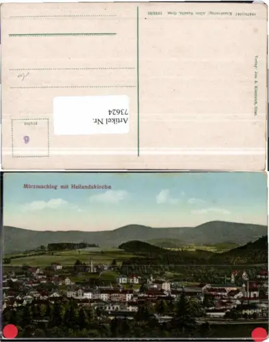 73624,Mürzzuschlag Schöne COLOR 1922